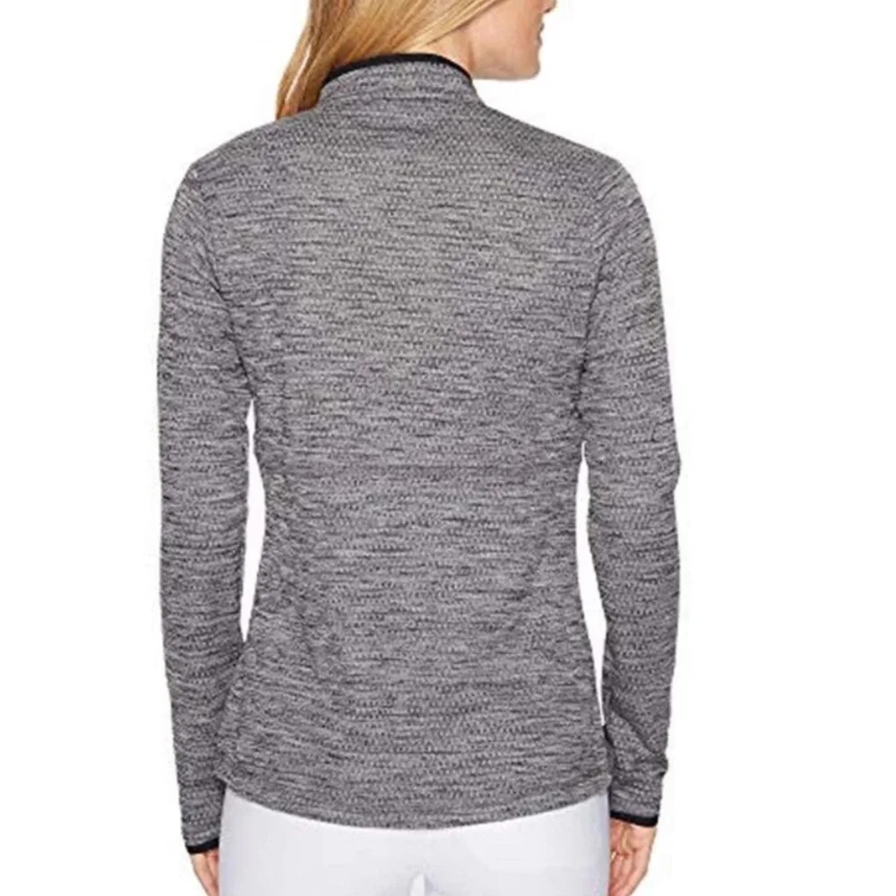 Nike golf half zip up grey long sleeve size small - Picture 4 of 4